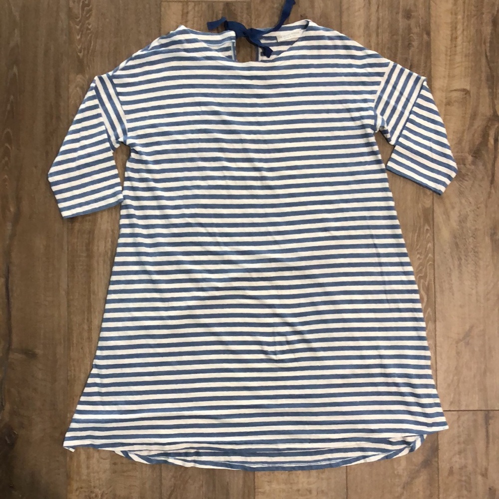 LE TRICOT PERUGIA Linen Blend Dress - Made in Italy